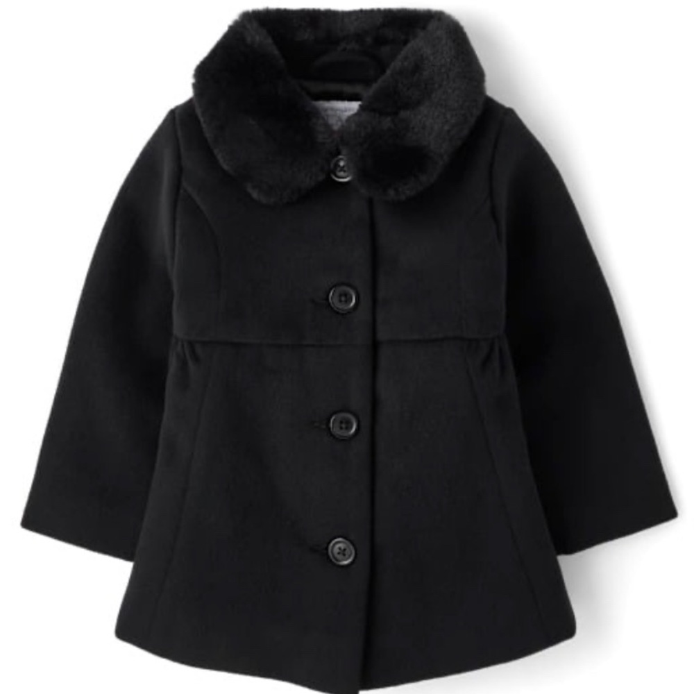 NWT The Children's Place Kids Girls Dress Coat Size 3T